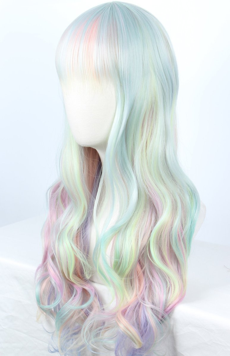 Linfairy Long Wave Ombre Cosplay Wig – Diamond Wig for Women - görsel 7