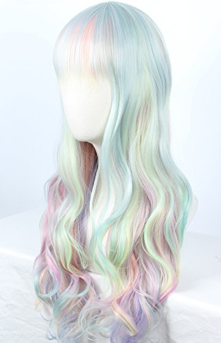 Linfairy Long Wave Ombre Cosplay Wig – Diamond Wig for Women