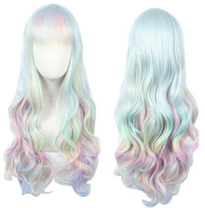 Linfairy Long Wave Ombre Cosplay Wig – Diamond Wig for Women