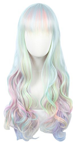Linfairy Long Wave Ombre Cosplay Wig – Diamond Wig for Women - görsel 16