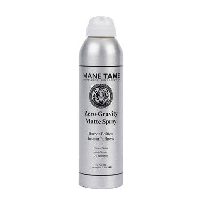 MANE TAME Zero-Gravity 7oz Matte Finish Spray - Instant Fullness, Volume, Texture & UV Protection for Thicker, Styled Hair Avelisse