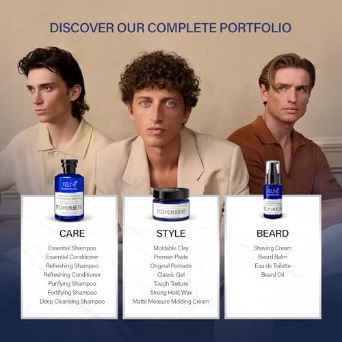 KEUNE 1922 by J.M Classic Gel – Strong Hold & Shine Styling Gel for Men, 10.1 Fl Oz - görsel 12