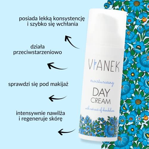 VIANEK Moisturizing Day Cream 50 ml – Hydrating Face Moisturizer for Daily Use - görsel 4
