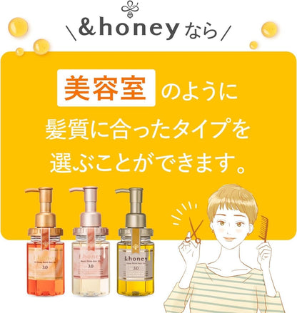 &honey Deep Moist Hair Oil – Bulgarian Damask Rose Honey – 3.4 oz (100 ml) – Intense Hydration & Shine