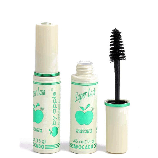 Apple Mascara Super Lash - Avocado (Black) - 3 Pack, Nourishing Mascara for Sensitive Eyes