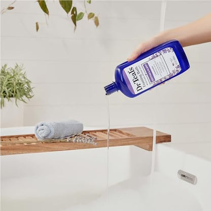 Dr. Teal's Epsom Salt Soaking Solution & Foaming Bath Combo Pack, Lavender, 41 Fl Oz (Pack of 2) Avelisse