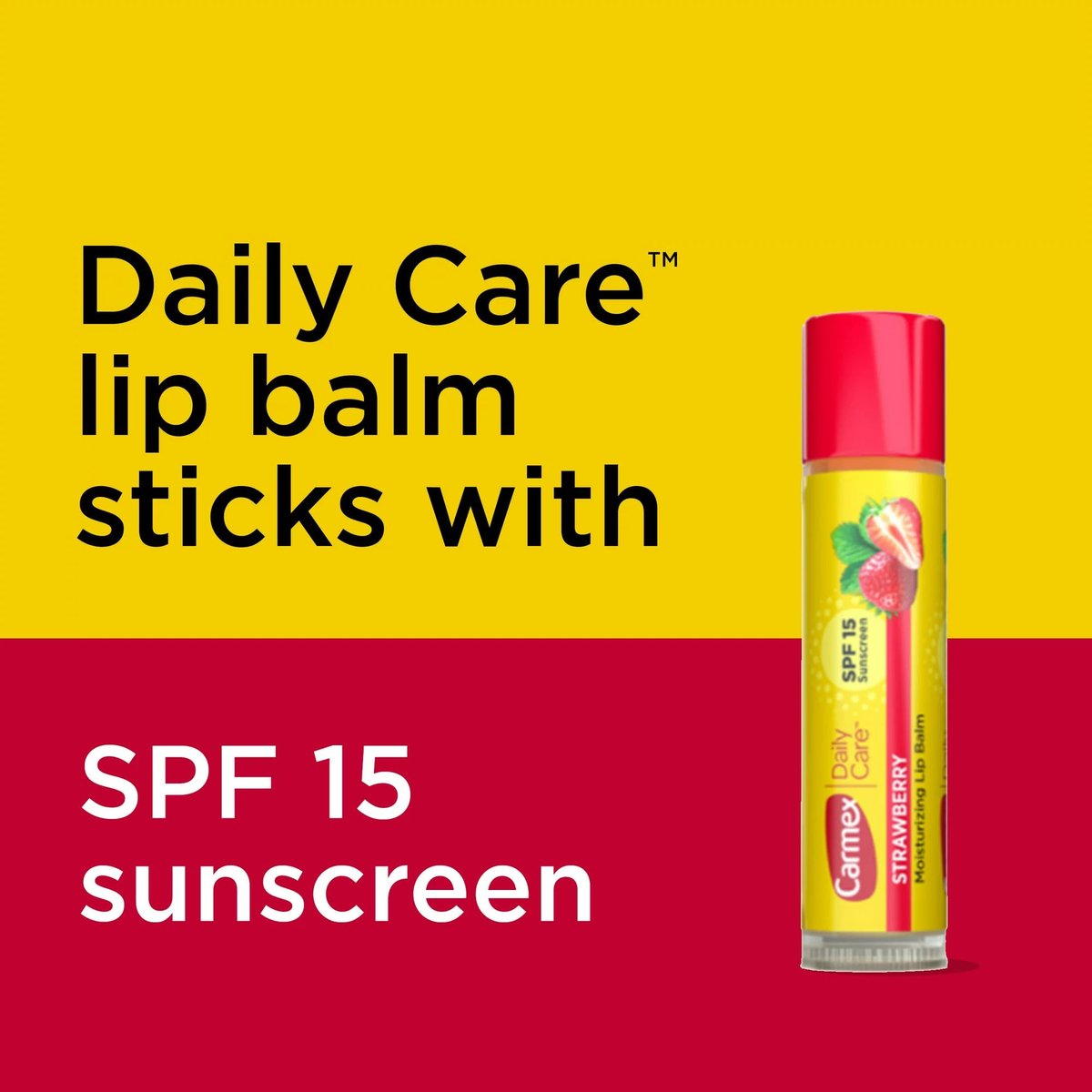 Carmex Daily Care SPF15 Variety Pack - 2 Pack, 6 Sticks Total Avelisse