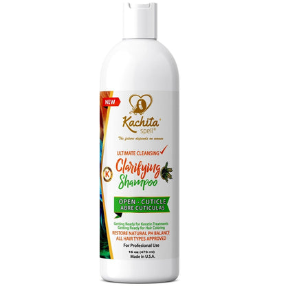 Kachita Spell Clarifying Shampoo – Deep Cleansing Detox Shampoo, Removes Buildup, Sulfate Free (16 Fl Oz) Avelisse