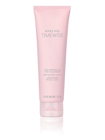 TimeWise 3D Cleanser for Oily & Combination Skin – Gentle Foaming Face Wash Avelisse