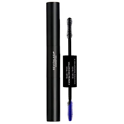 RevitaLash Cosmetics Double-Ended Volume Set: Eyelash Primer & Mascara – Hypoallergenic & Cruelty Free, 0.18 Fl Oz (Pack of 2) Avelisse