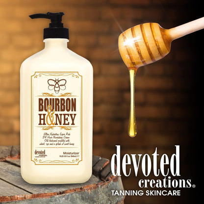 Devoted Creations Bourbon & Honey Moisturizer – 18.25 oz Premium Body Lotion Avelisse