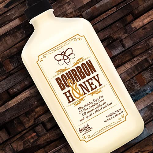 Devoted Creations Bourbon & Honey Moisturizer – 18.25 oz Premium Body Lotion Avelisse