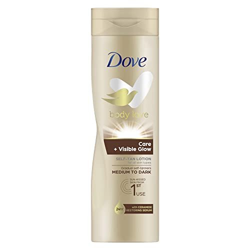 Dove Visible Glow Dark Lotion for Radiant Skin, 250ml Avelisse