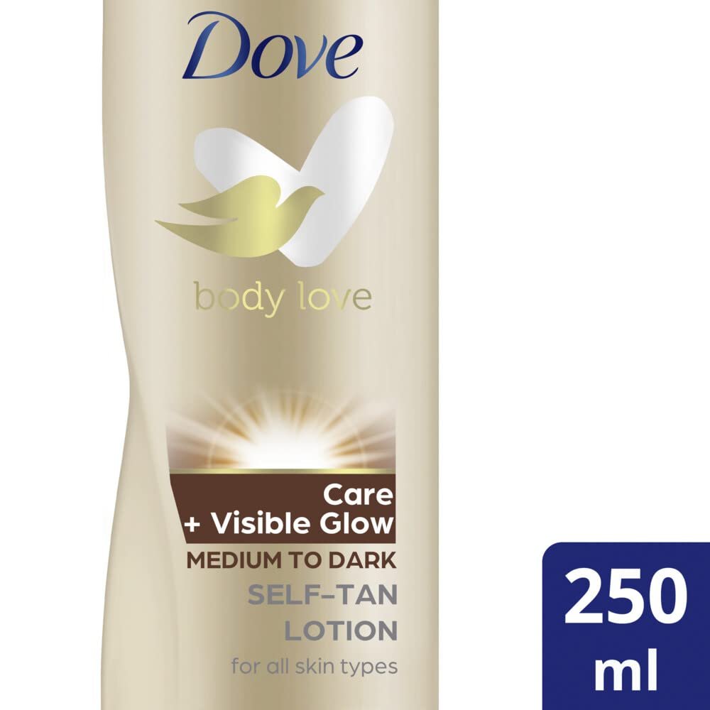 Dove Visible Glow Dark Lotion for Radiant Skin, 250ml Avelisse