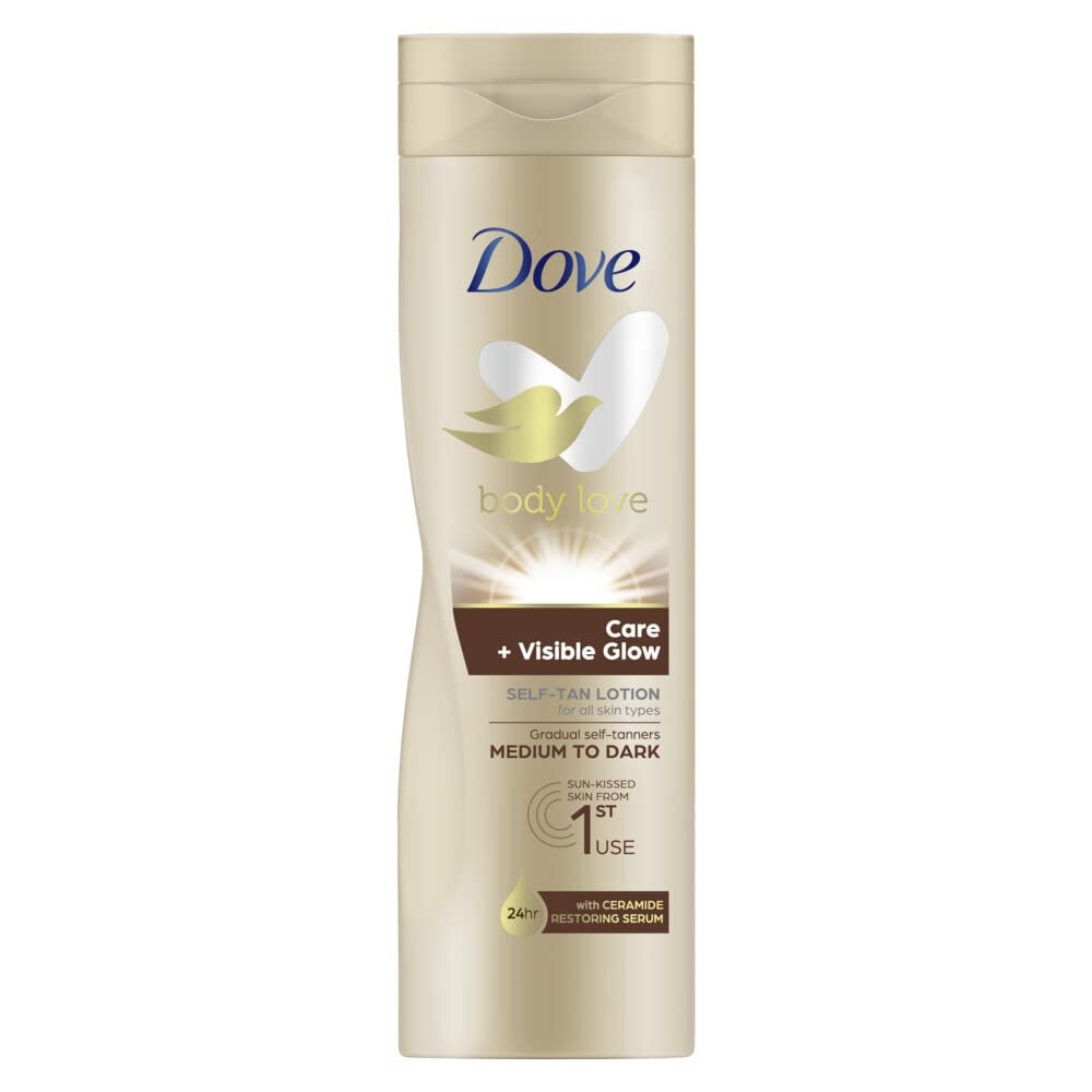 Dove Visible Glow Dark Lotion for Radiant Skin, 250ml Avelisse