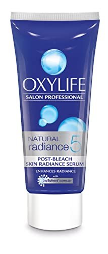 OxyLife Natural Radiance 5 Creme Bleach for Face – Gentle Facial Hair Lightener, 310g Avelisse