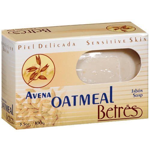 Betres Avena Oatmeal Bar Soap for Sensitive Skin – 2-Pack (3.5 oz Each) - görsel 2