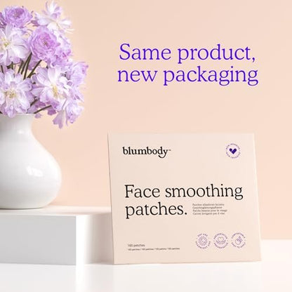 BLUMBODY Face & Forehead Wrinkle Patches – Non-Silicone Anti-Wrinkle Tape for Smoothing Eye, Mouth, Forehead Lines – 165 Count (30-Day Supply) Avelisse