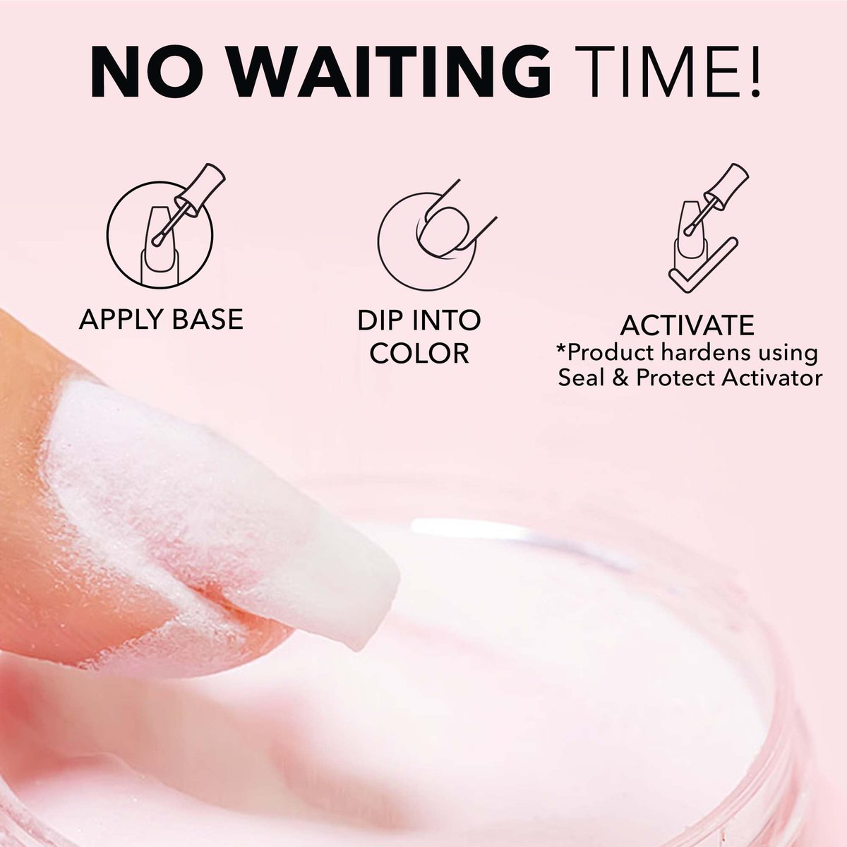 Kiara Sky Dip Powder Nail Color - Bee-My-Kini (1 oz) - görsel 11