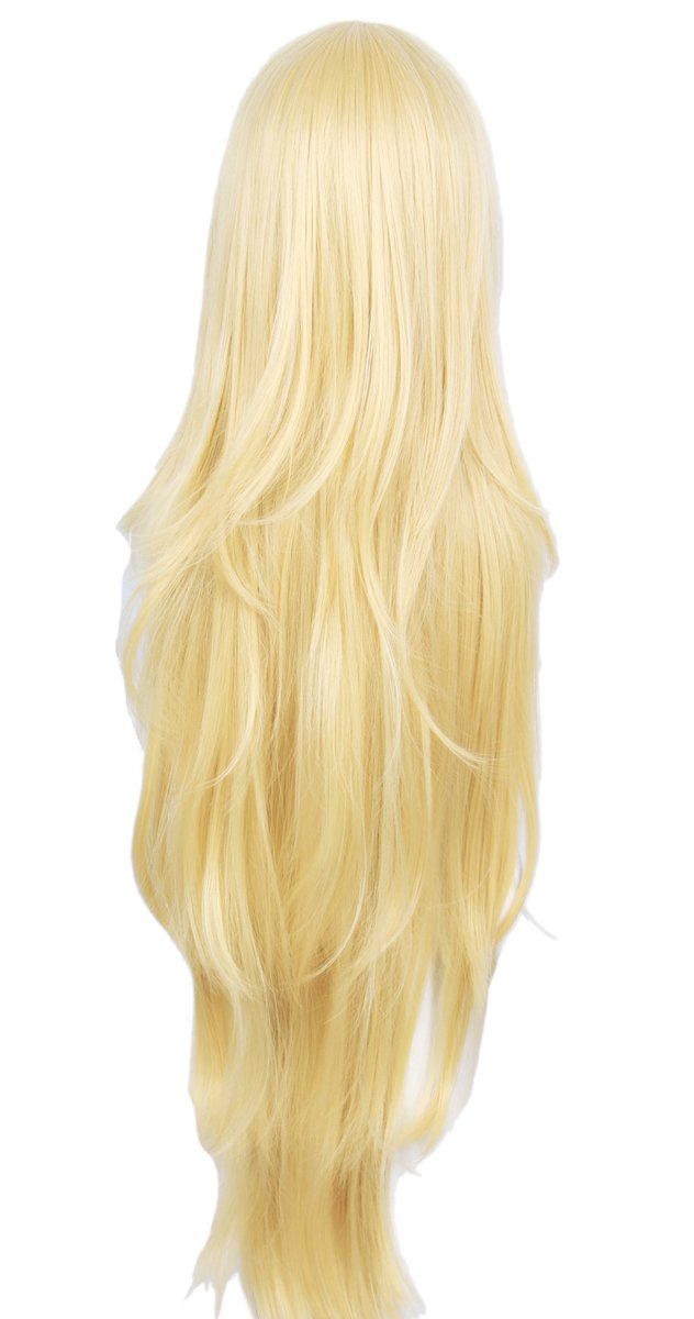 Linfairy Long Blonde Rachel Wig 90CM – Premium Cosplay & Costume Wig for Women - görsel 11