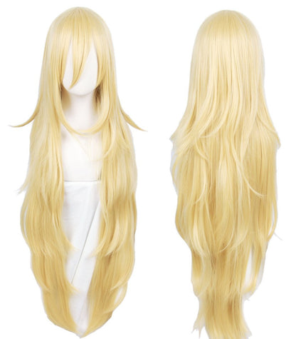 Linfairy Long Blonde Rachel Wig 90CM – Premium Cosplay & Costume Wig for Women