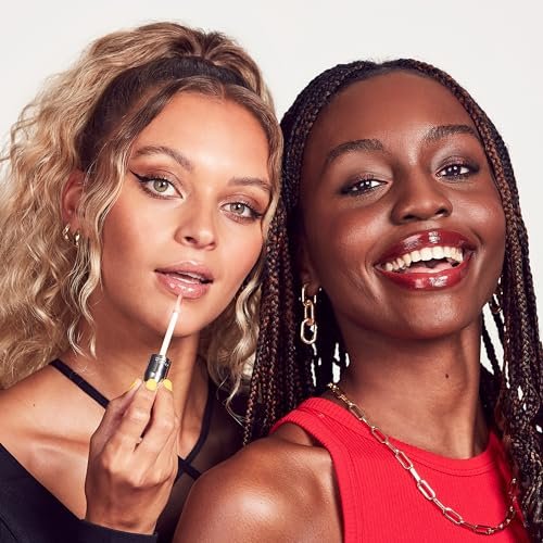 Rimmel Stay Glossy Lip Gloss - Non-Sticky Lightweight Formula for Lip Color and Shine - 143 Sundae Best, 0.18 oz - görsel 12