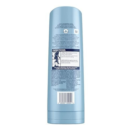 Jergens Wet Skin Body Moisturizer with Shea Butter Oil - Pure Shea Butter In-Shower Lotion for Dry Skin, Fast-Absorbing, Non-Sticky, Dermatologist Tested, 10 oz