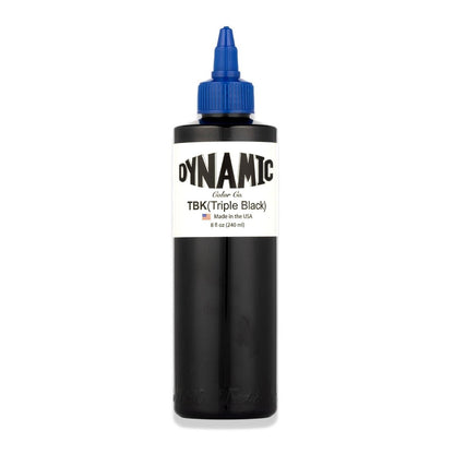 Dynamic Color Co Triple Black Ink Bottle 8oz – Professional Tattoo Ink Avelisse