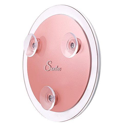 SANTOO 10X Magnifying Mirror – 6 Inch Round with Suction Cups for Precise Makeup, Tweezing & Skincare Avelisse