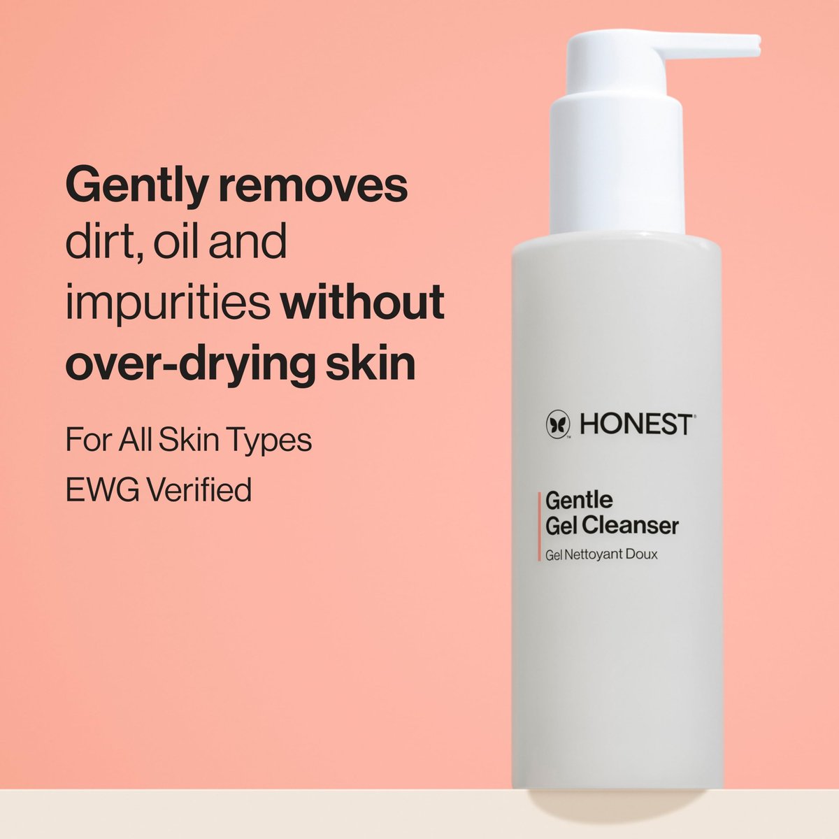 Honest Beauty Gentle Gel Daily Face Cleanser – Calming, Hydrating & Vegan for Sensitive Skin (5 fl oz) - görsel 3
