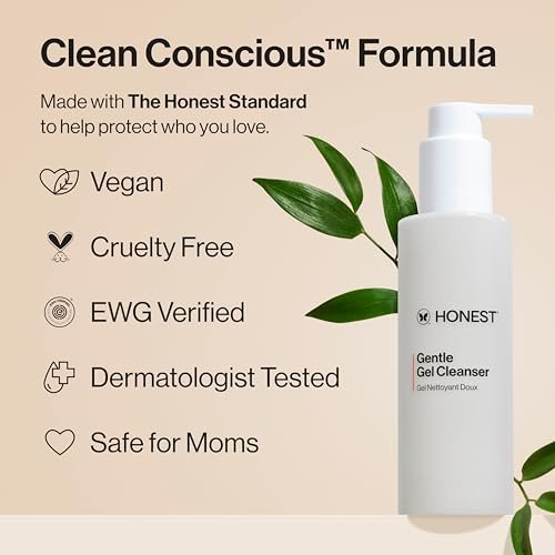 Honest Beauty Gentle Gel Daily Face Cleanser – Calming, Hydrating & Vegan for Sensitive Skin (5 fl oz) - görsel 8