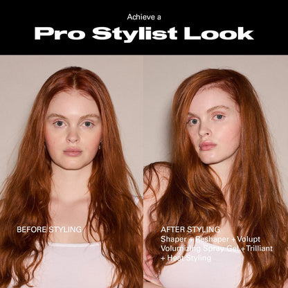 Sebastian Professional Volupt Thickefy Volumizing Mousse - Flexible Hold Styling for Fine Hair, 6.4 fl oz Avelisse