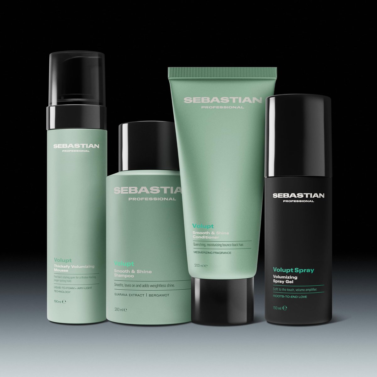 Sebastian Professional Volupt Thickefy Volumizing Mousse - Flexible Hold Styling for Fine Hair, 6.4 fl oz Avelisse