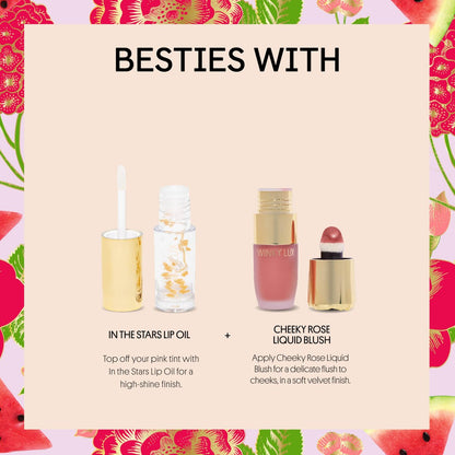 Winky Lux Watermelon Jelly pH Lip Balm - Hydrating Lip Balm with Natural Pink Tint, pH Color Changing Formula Avelisse
