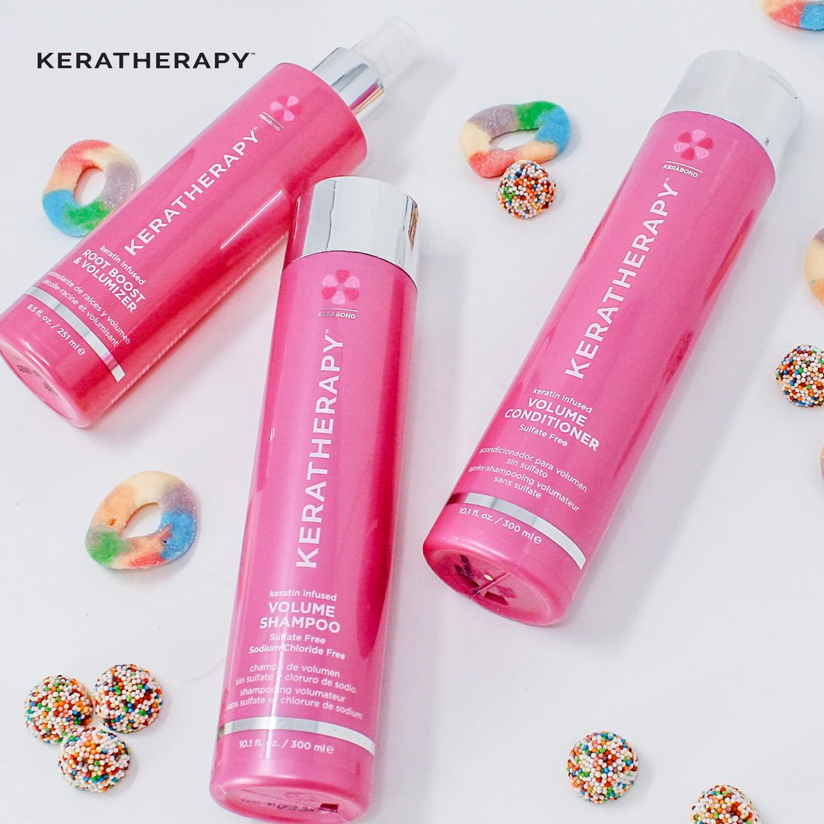 KERATHERAPY Keratin Infused Volume Root Boost and Volumizer Spray, 8.5 fl. oz. Avelisse