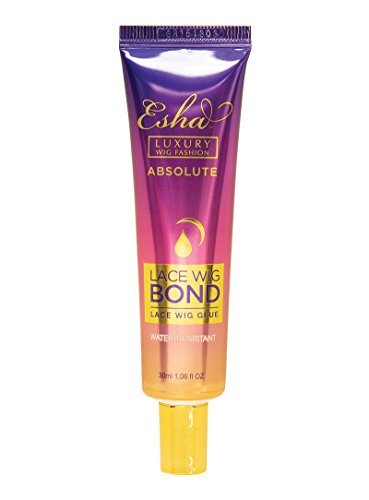 Esha Absolute Lace Wig Bond - Invisible Wig Bonding Glue: Water & Oil-Resistant, Non-Toxic, Secure Hold (1.06 fl oz, Clear) - görsel 2