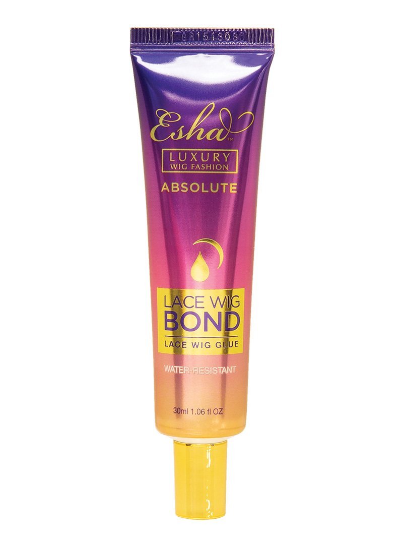 Esha Absolute Lace Wig Bond - Invisible Wig Bonding Glue: Water & Oil-Resistant, Non-Toxic, Secure Hold (1.06 fl oz, Clear) - görsel 1
