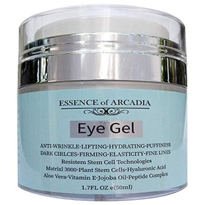 Anti-Aging Eye Gel for Dark Circles, Puffiness, and Wrinkles – Hyaluronic Acid & Aloe Vera – 1.7 fl. oz. Avelisse