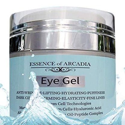 Anti-Aging Eye Gel for Dark Circles, Puffiness, and Wrinkles – Hyaluronic Acid & Aloe Vera – 1.7 fl. oz. Avelisse