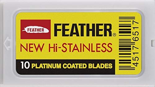 Lotus 100 Count Premium Double Edge Safety Razor Blade Sampler Pack – Feather, Astra, Personna & More Avelisse