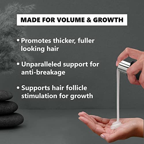 Mokita Naturals Hair Volumizing and Regrowth Shampoo for Thinning Hair, Sulfate-Free & Vegan-Friendly, 8.5 oz Avelisse