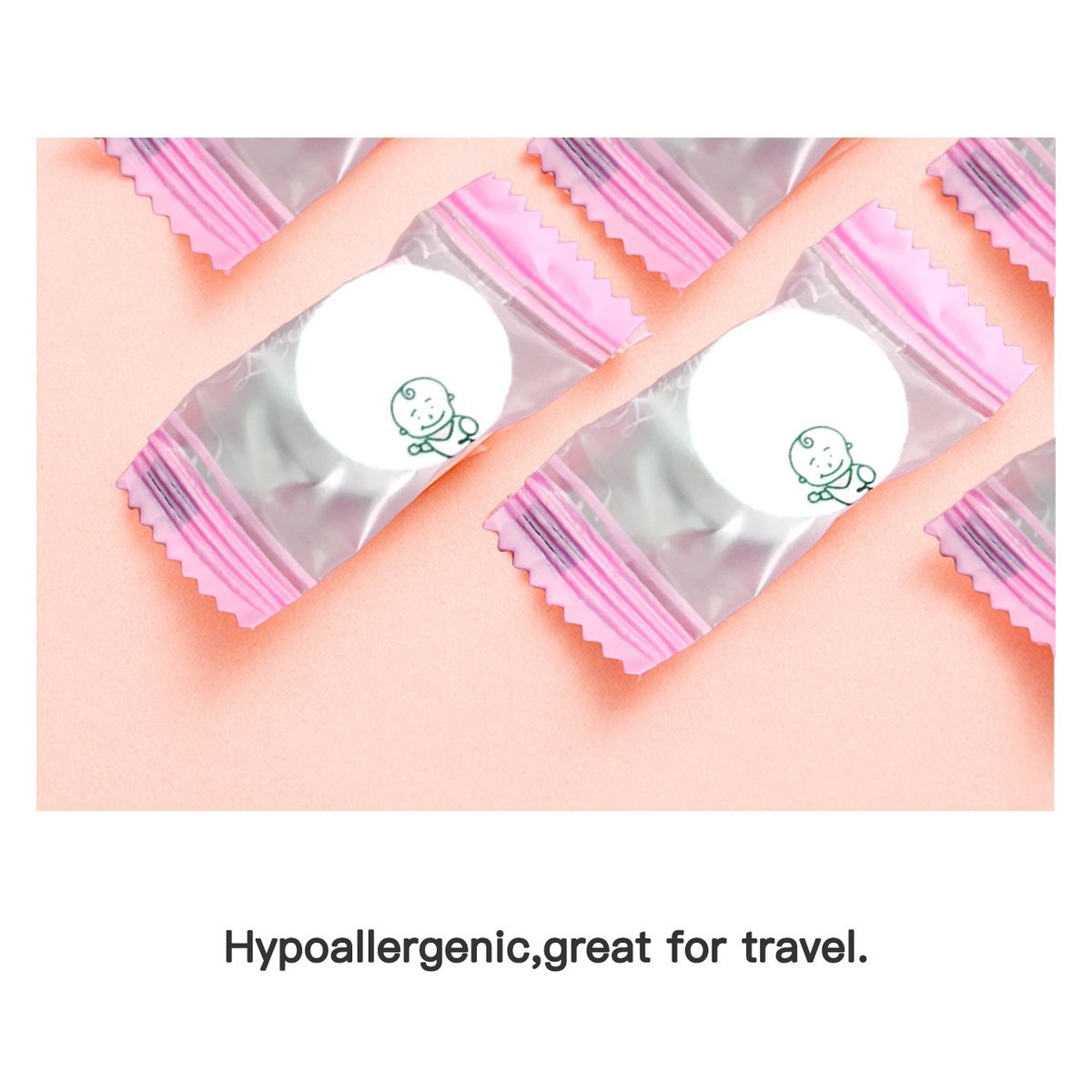 100 Pcs Compressed Facial Mask Sheets – Natural Cotton DIY Disposable Face Mask with Free Small Bowl - görsel 12