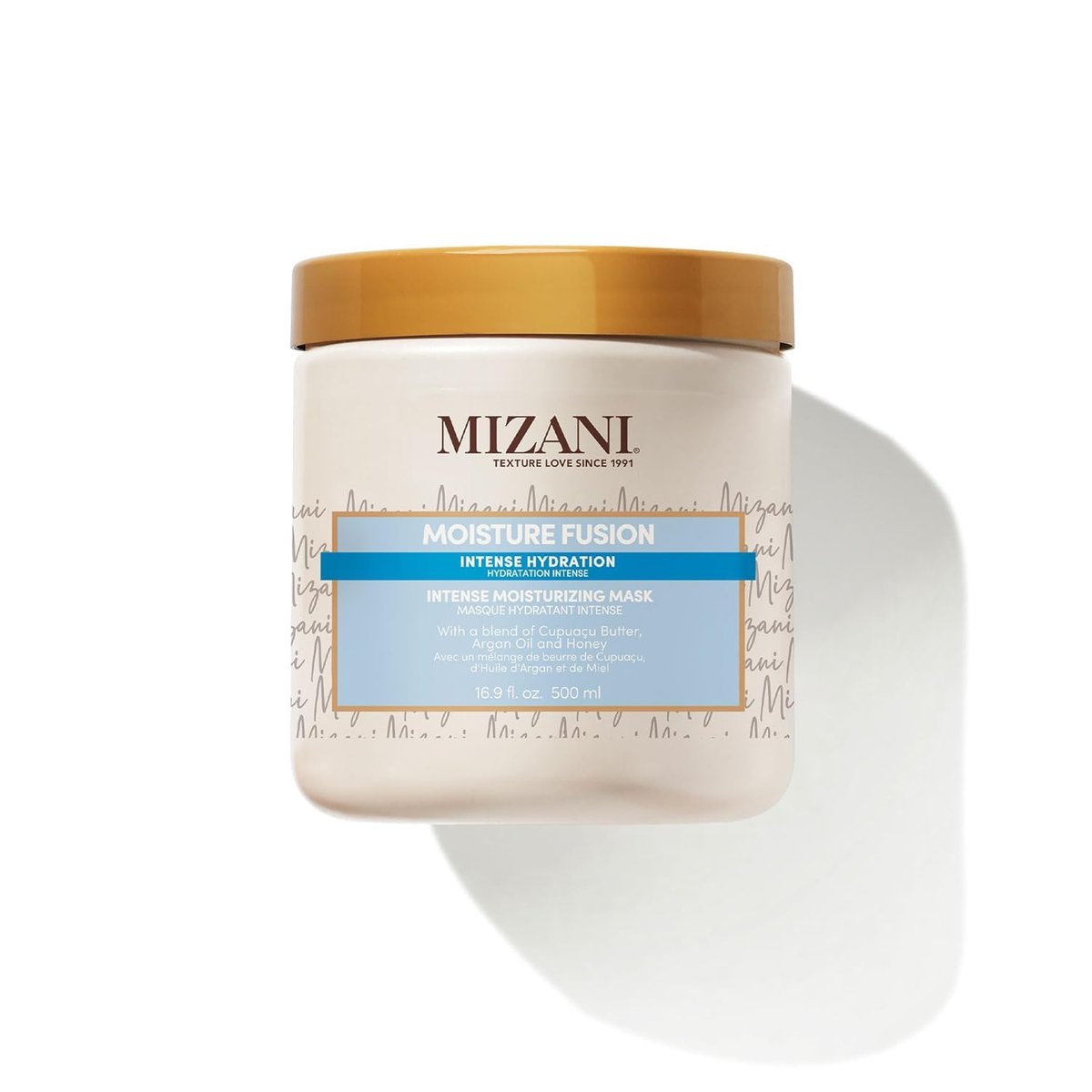 Mizani Moisture Fusion Intense Moisturizing Mask - Hydrating Hair Mask for Dry and Curly Hair, Deep Conditioning Treatment with Argan Oil, Sulfate-Free (16.9 oz) Avelisse