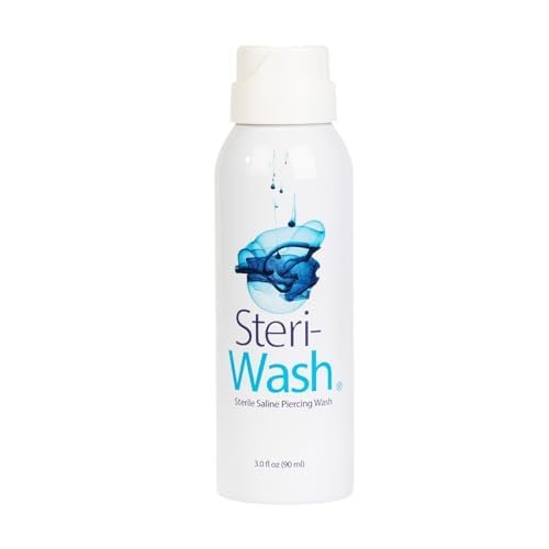 Steri-Wash Aftercare Piercing Spray 3 oz - Professional Piercing Aftercare - görsel 1