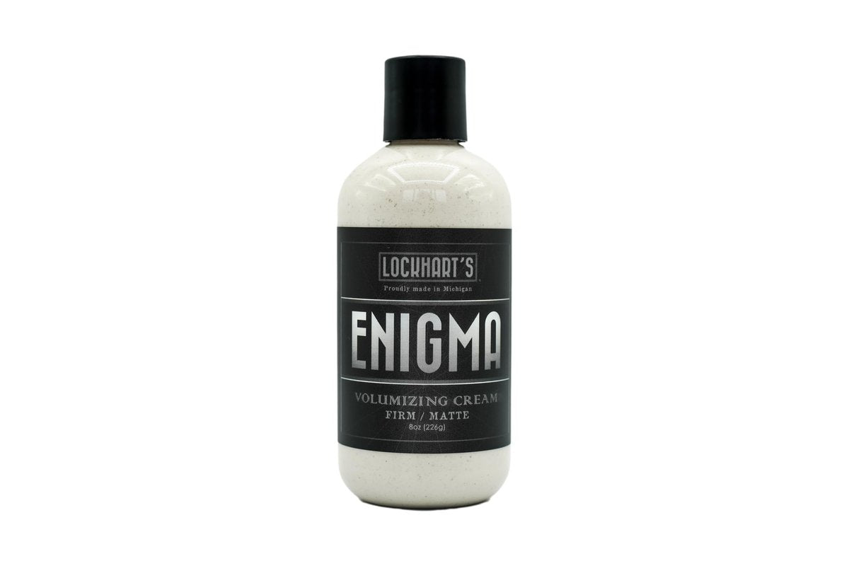 Lockhart’s Enigma Matte Cream Clay – Firm Hold, Natural Matte Finish, Kaolin & Bentonite Clay for Volume and Texture, Nourishing Beeswax Formula (8 oz) - görsel 14
