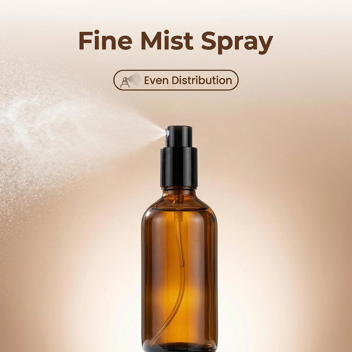 Ericotry 1oz (30ml) Refillable Amber Glass Spray Bottles - Pack of 3 Fine Mist Sprayers for Aromatherapy, Perfume, and Essential Oils - görsel 7