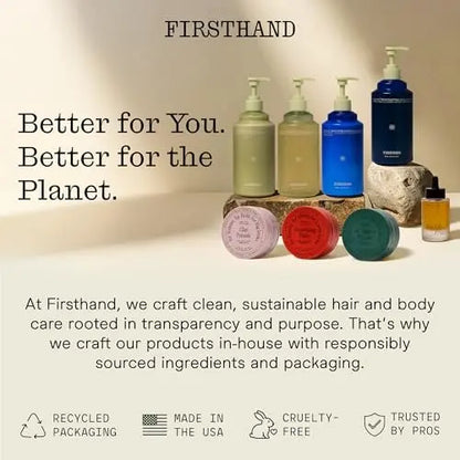 Firsthand Supply Texturizing Paste - Medium Hold, Natural Finish, Water-Based, Non-Greasy Texture for Men & Women, 3 oz Avelisse