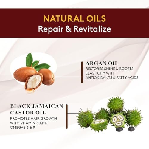 OKAY Black Jamaican Castor Oil & Coconut Curls Conditioner - 12 oz / 355 ml - görsel 10