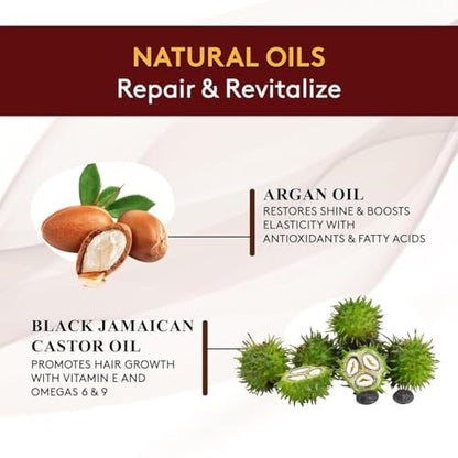 OKAY Black Jamaican Castor Oil & Coconut Curls Conditioner - 12 oz / 355 ml