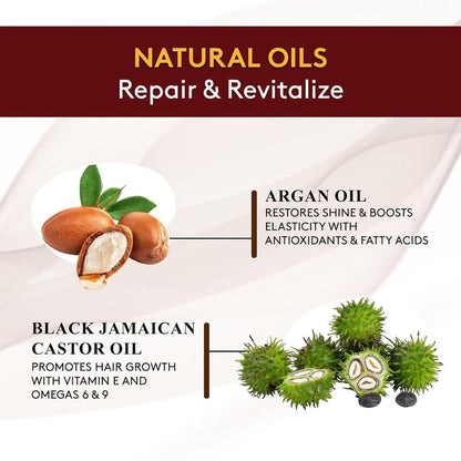 OKAY Black Jamaican Castor Oil & Coconut Curls Conditioner - 12 oz / 355 ml